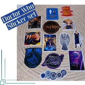13 piece set - Doctor Who Stickers